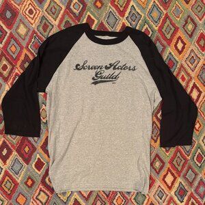 Screen Actors Guild Gray & Black T-Shirt
